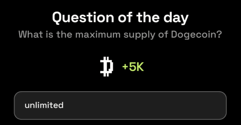Dropee Question of the Day 12 June 2025